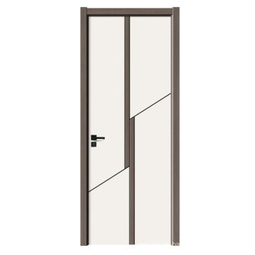 Diseño de piel de puerta de Melamin Puertas de Madera Hoja Mdf HDF Puerta Piel GO-A051